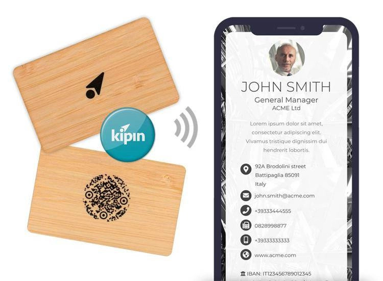 Scopri di più sull'articolo Kipin, Il biglietto da visita digitale che salva alberi e connette persone